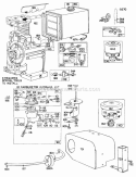 Carb AssyFuel Tank AC Diagram and Parts List for 146432-0678-99  Briggs and Stratton Engine
